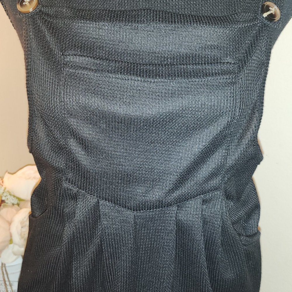 Chic Silhouette: Black Solid Wide Leg Jumpsuit - image 3